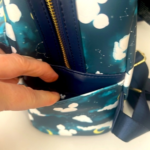Disney Loungefly Cloud and Moon Backpack NWT - Picture 4 of 12